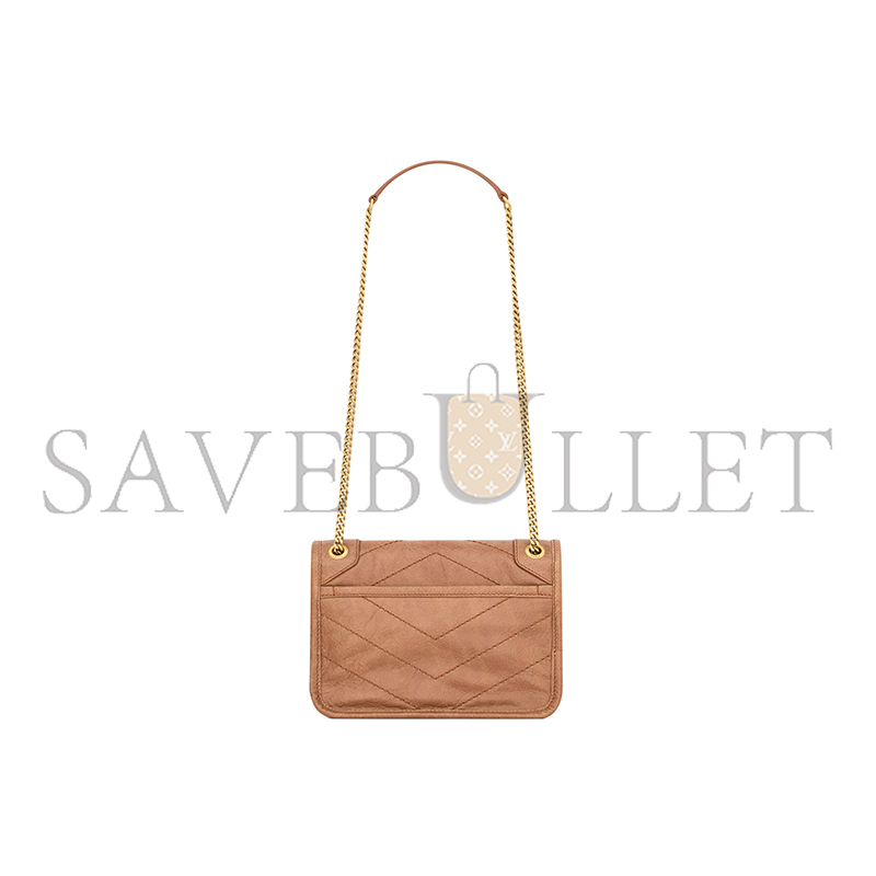 YSL NIKI MINI IN VINTAGE LEATHER 8460871YG072522 (18*12.5*5cm)